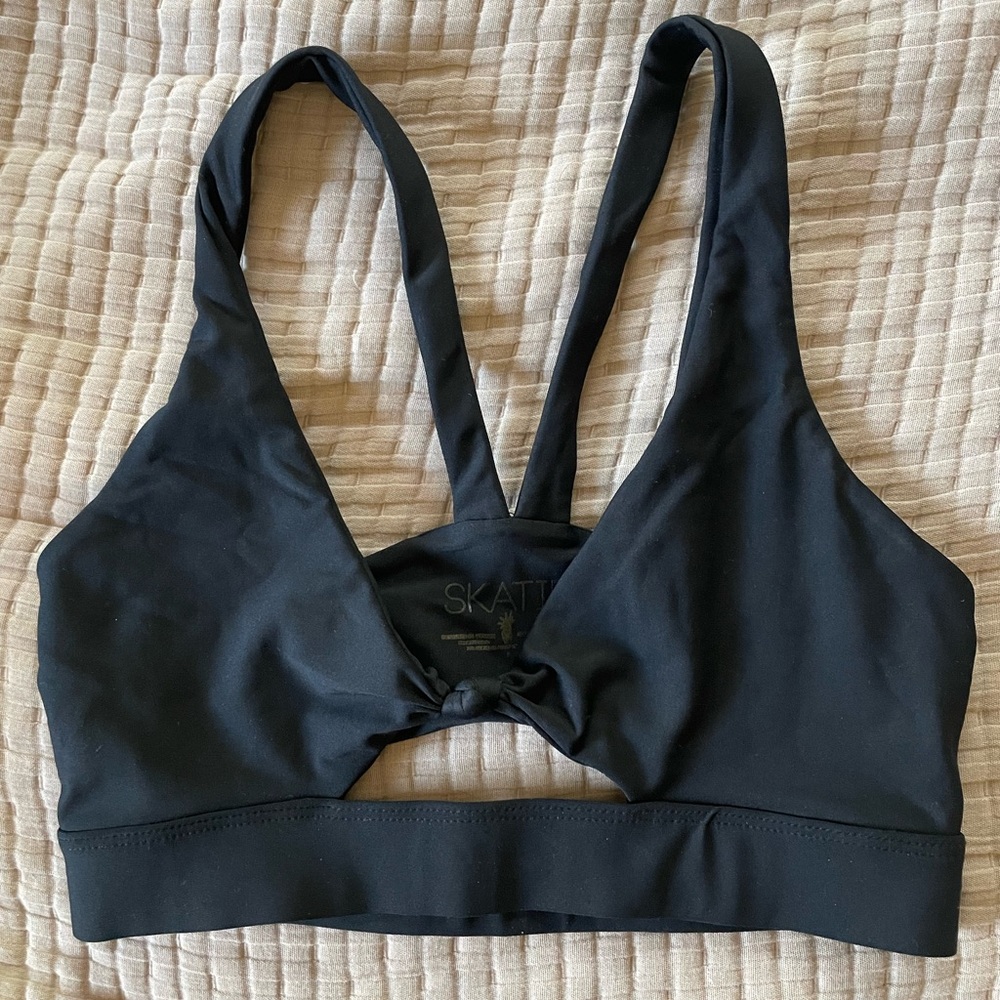 Skatie| Georgie Black Bra Top